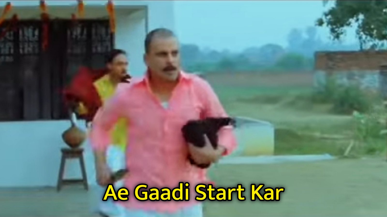 Ae Gaadi Start Kar Meme Template