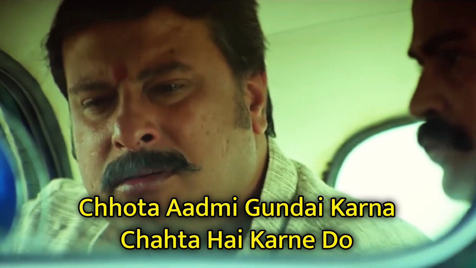 Chhota Aadmi Gundai Karna Chahta Hai Karne Do Meme Template