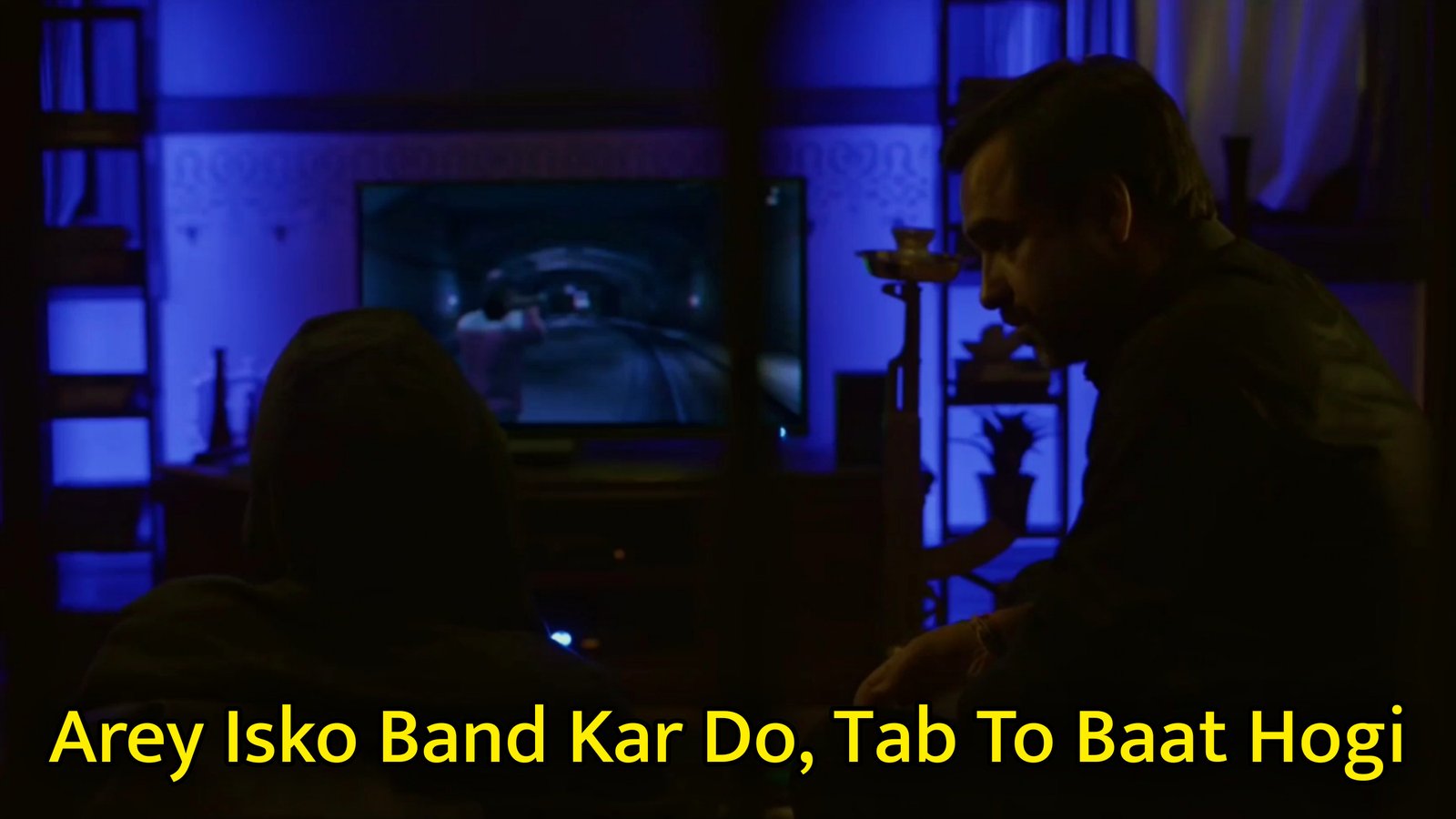 Arey Isko Band Kar Do, Tab To Baat Hogi Meme Template
