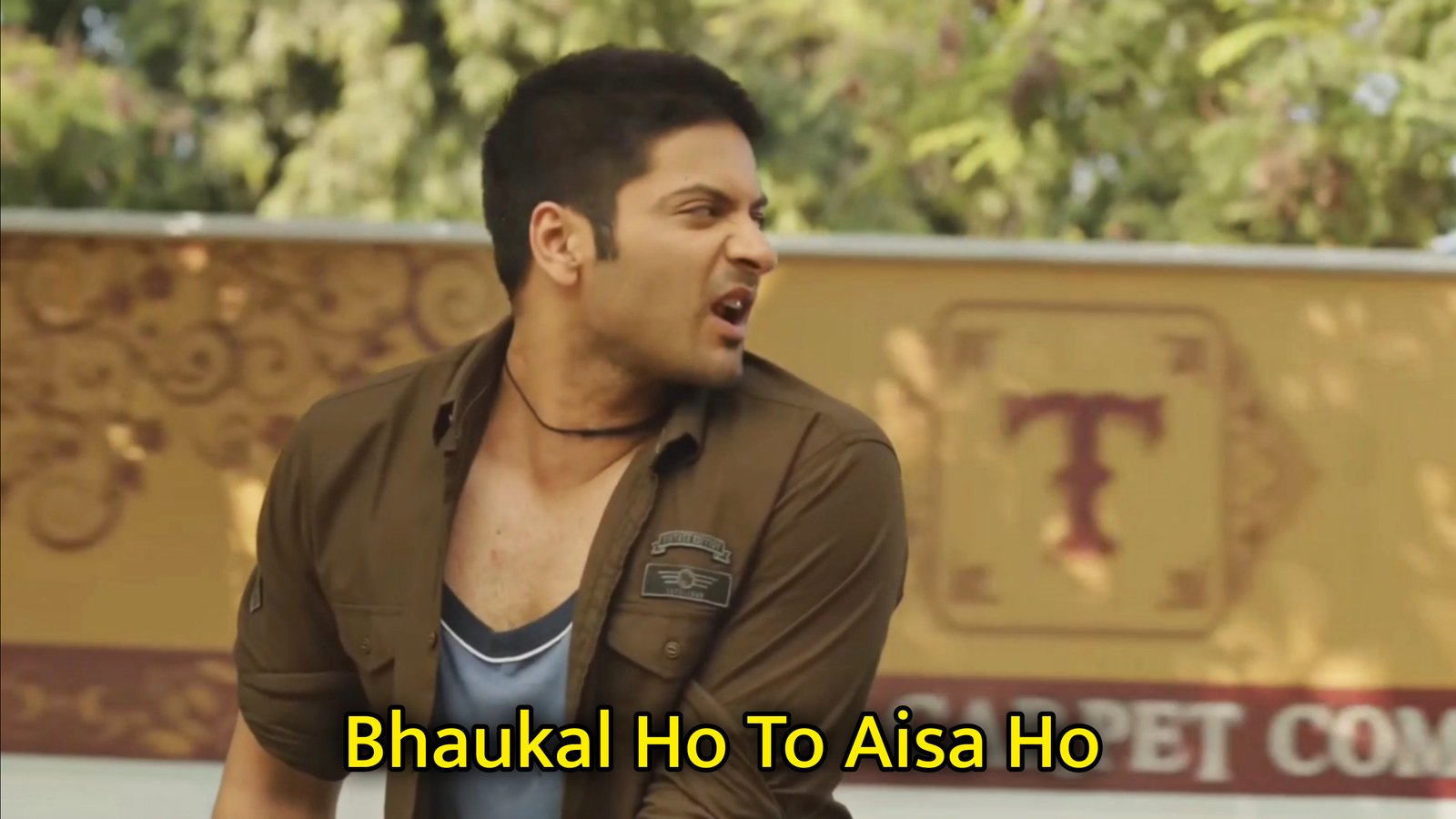 Bhaukal Ho To Aisa Ho Meme Template