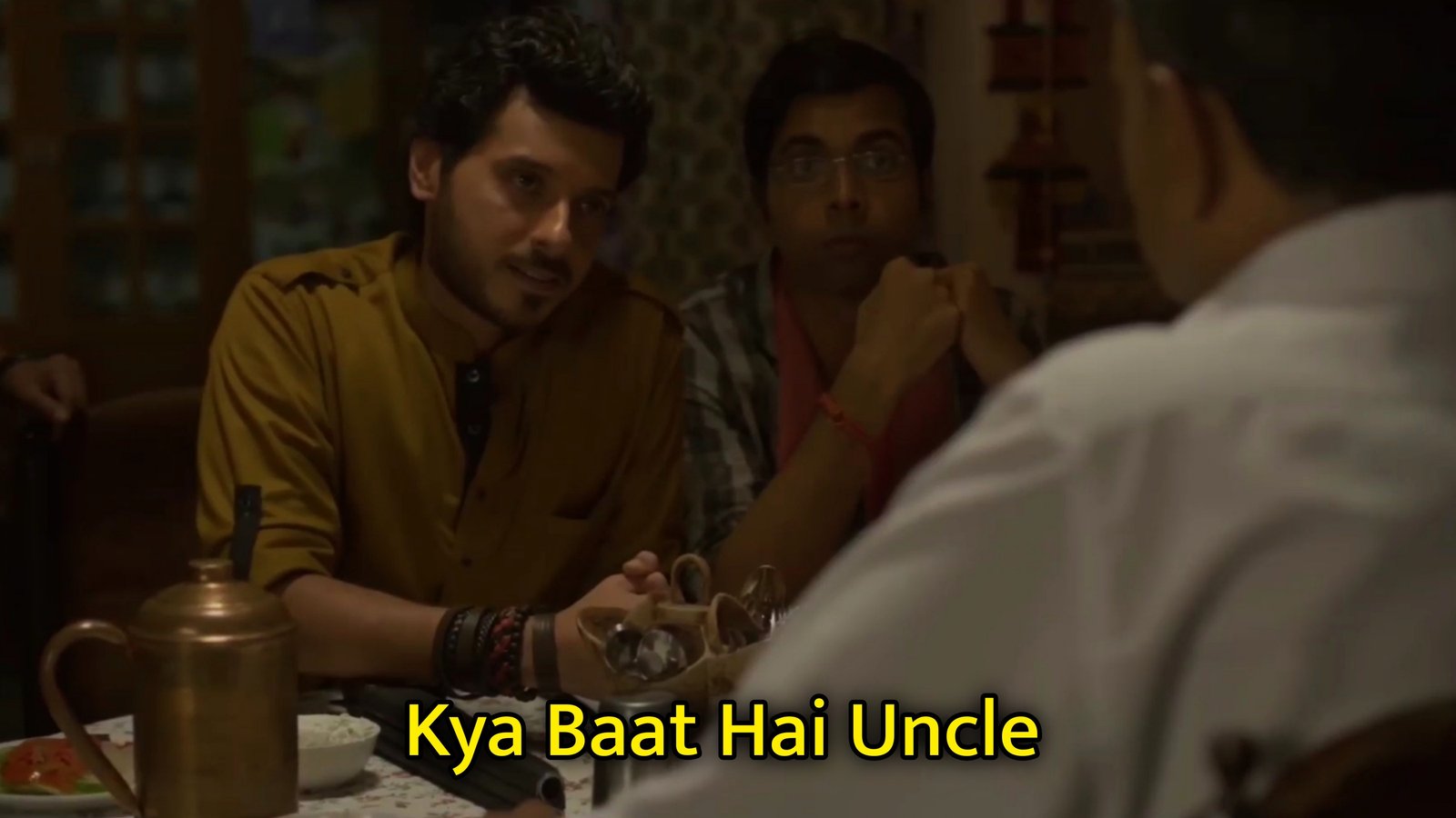 Kya Baat Hai Uncle Meme Template