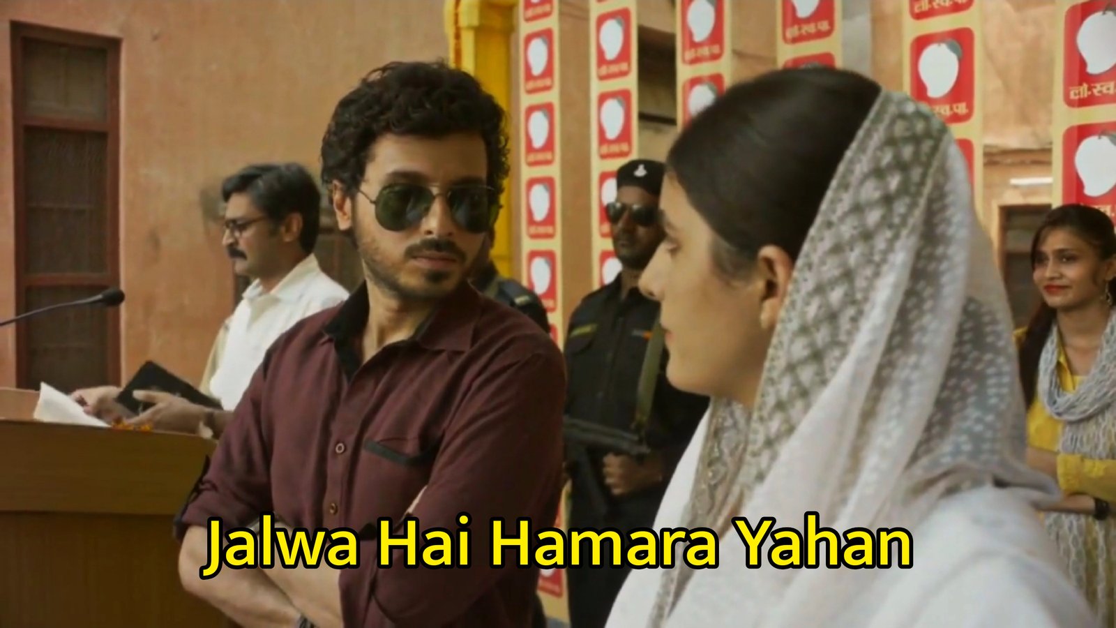 Jalwa Hai Hamara Yahan Meme Template