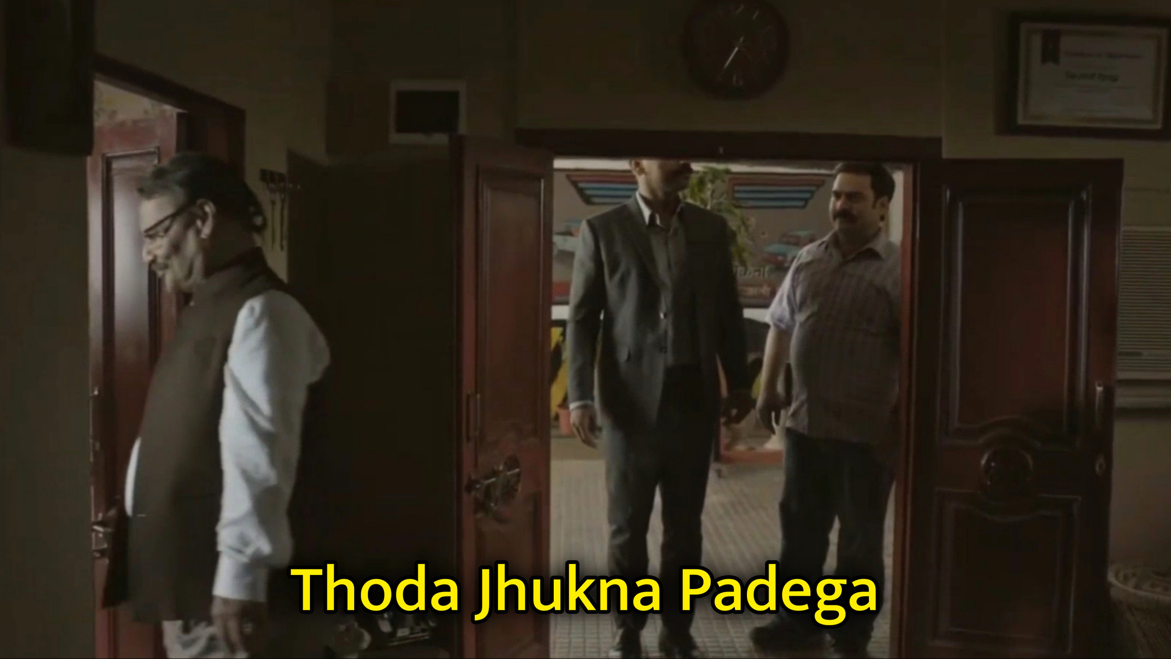 Thoda Jhukna Padega Meme Template