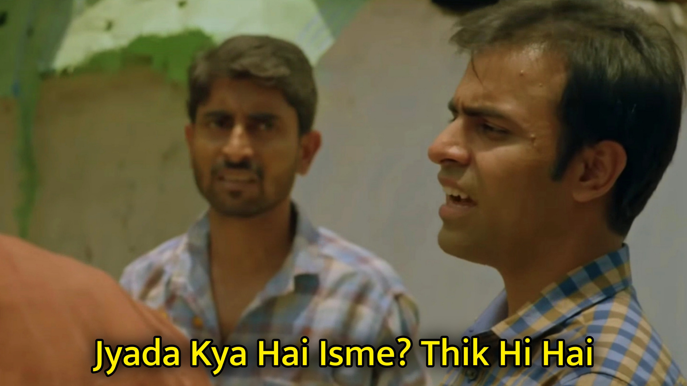 Jyada Kya Hai Isme? Thik Hi Hai Meme Template