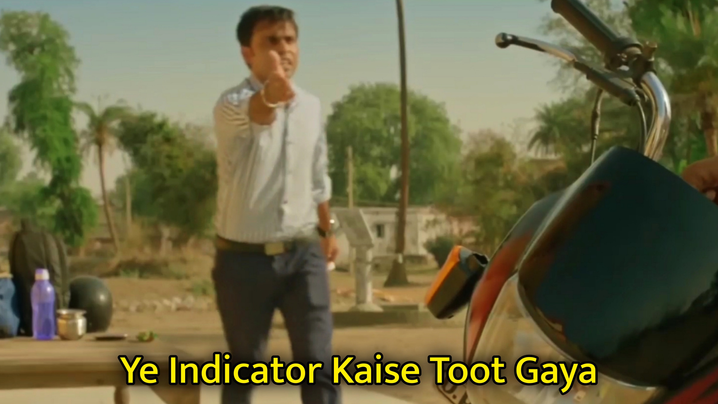 Ye Indicator Kaise Toot Gaya Meme Template
