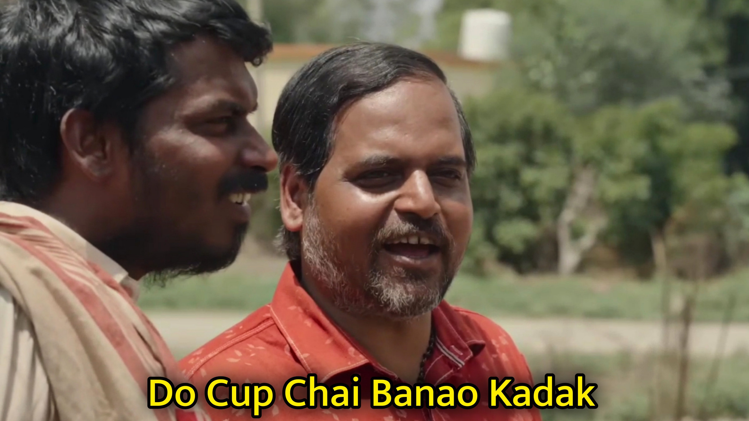 Do Cup Chai Banao Kadak Meme Template