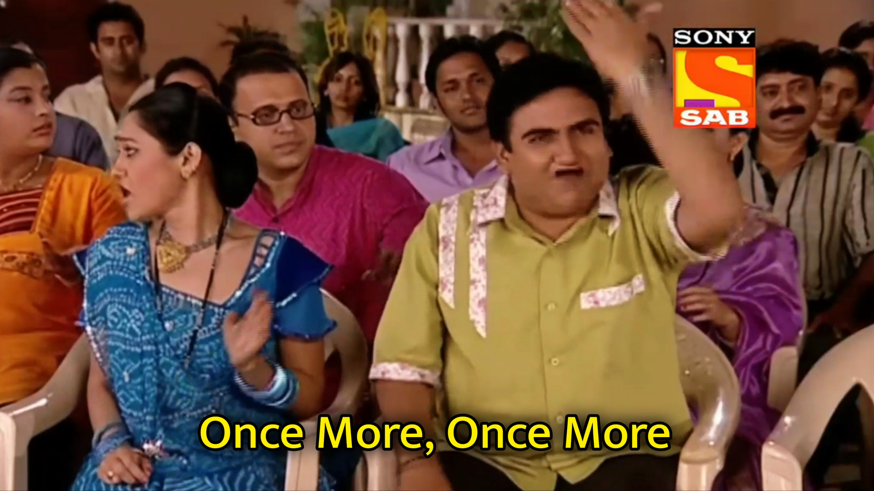 Jethalal Once More Once More Meme Template