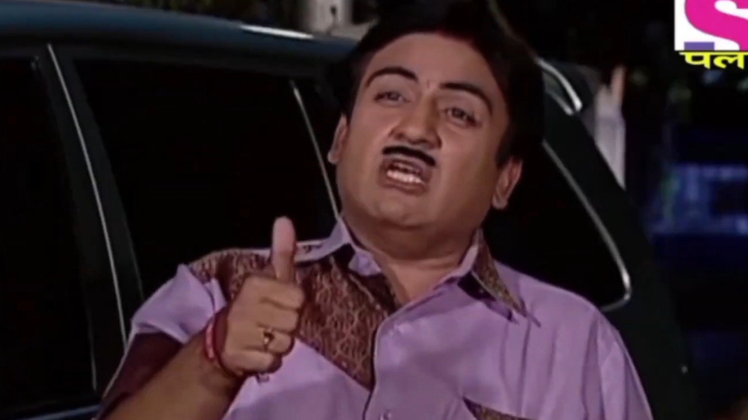 Kya Mila, Thenga? Jethalal Blank Meme Template
