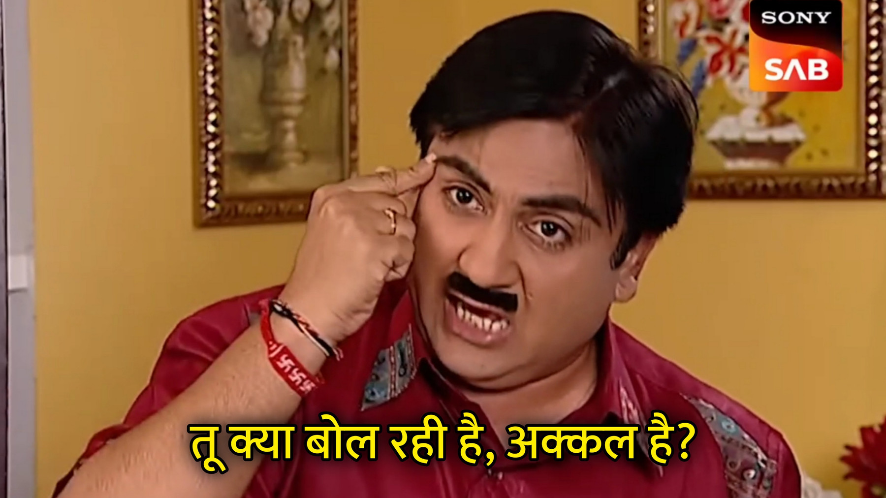 Tu Kya Bol Rahi Hai, Akkal Hai Hindi Meme Template Image