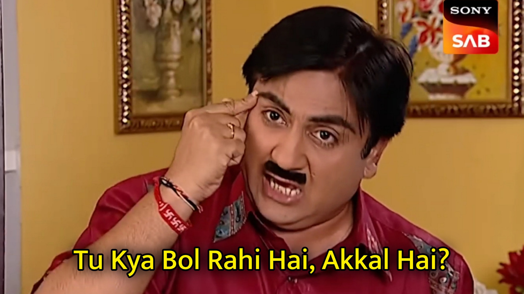 Tu Kya Bol Rahi Hai, Akkal Hai Meme Template