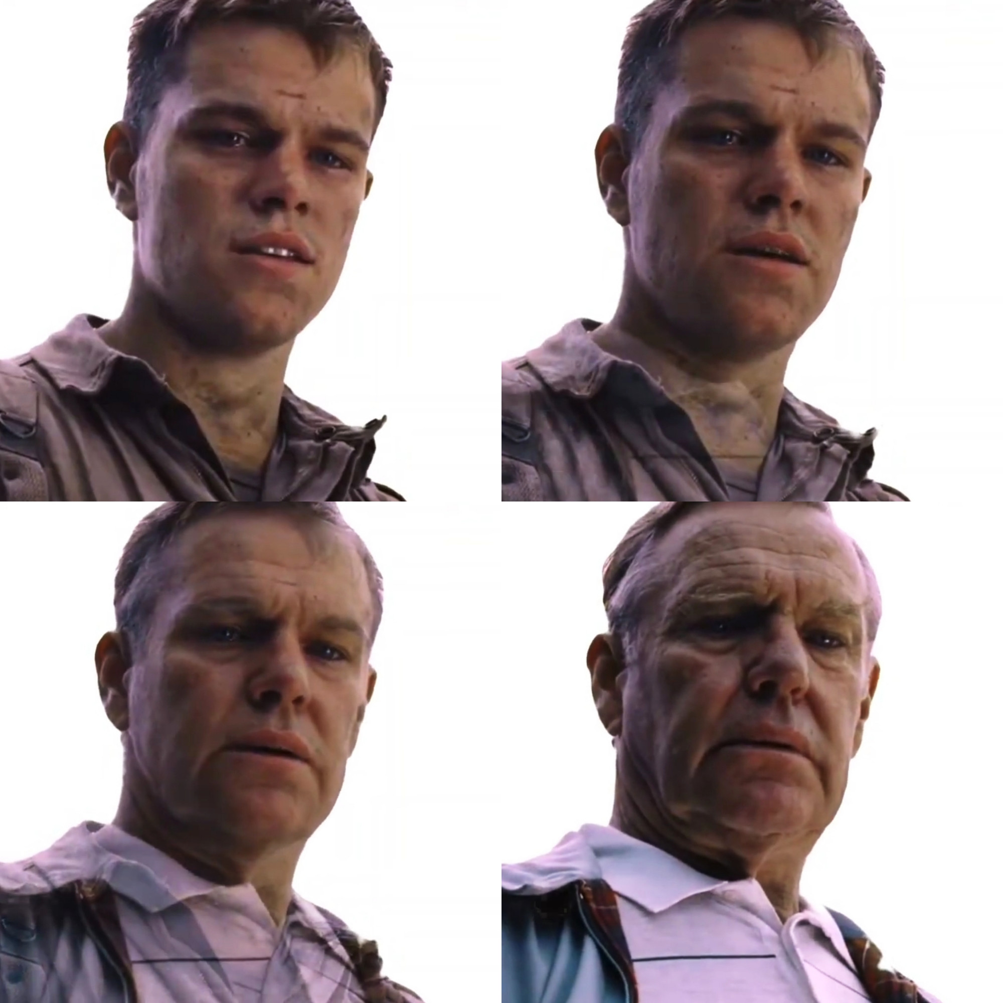 Matt Damon Aging Meme Download & Generator
