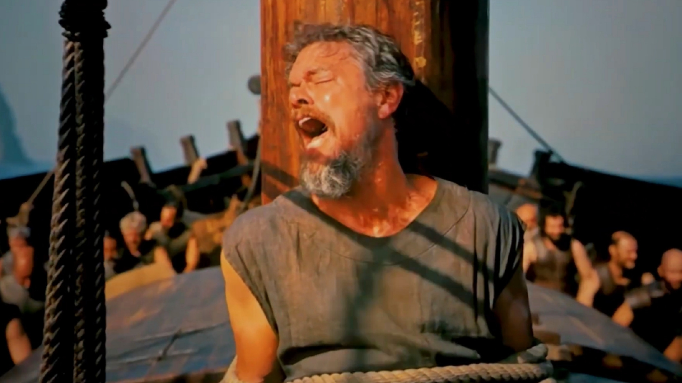Matt Damon Yelling Odysseus Suffering Meme Download & Generator