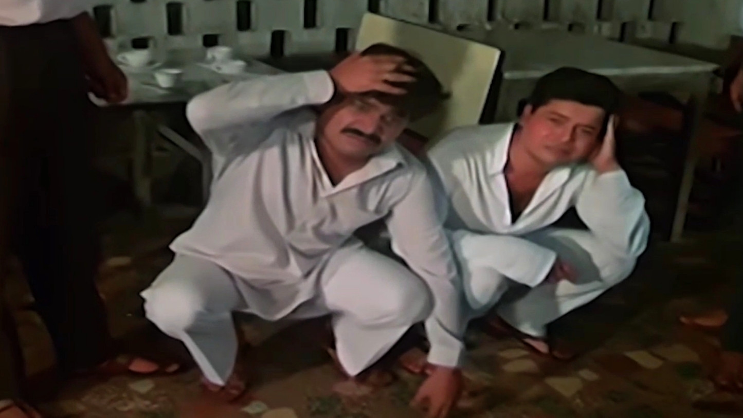 Lakshmikant Berde and Sachin Pilgaonkar Worried Meme Template