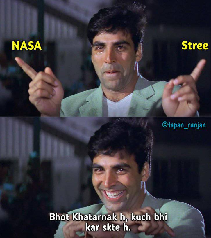 NASA stree Bahot khatarnak hai kuch bhi kar sakte meme