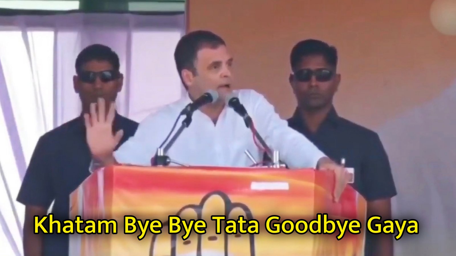 Khatam Bye Bye Tata Goodbye Gaya Meme Template