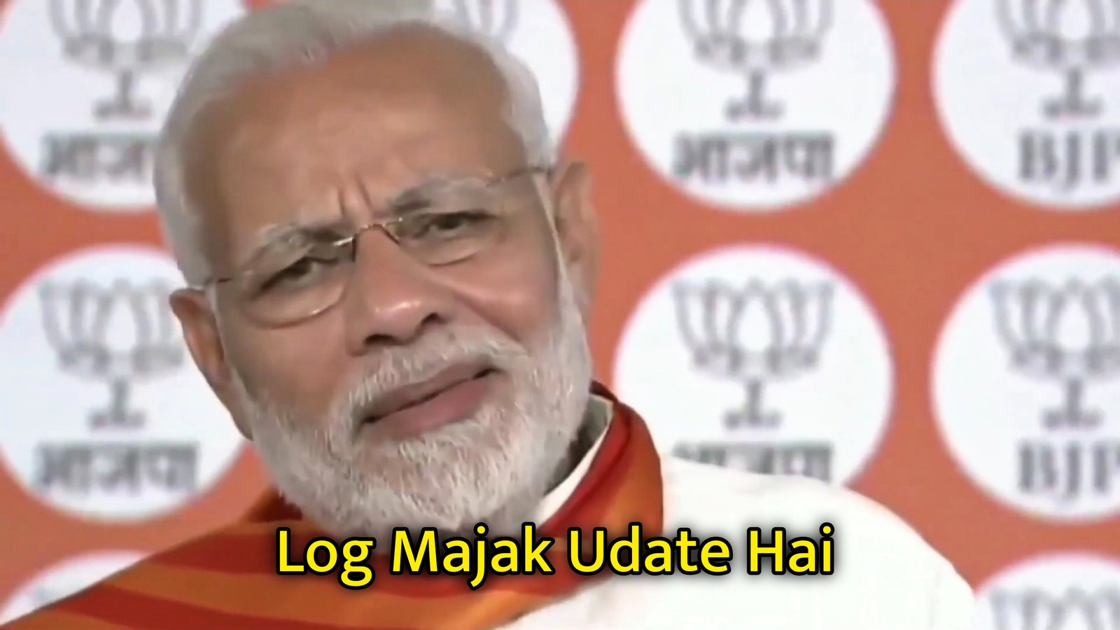 Log Majak Udate Hai Narendra Modi Meme Template