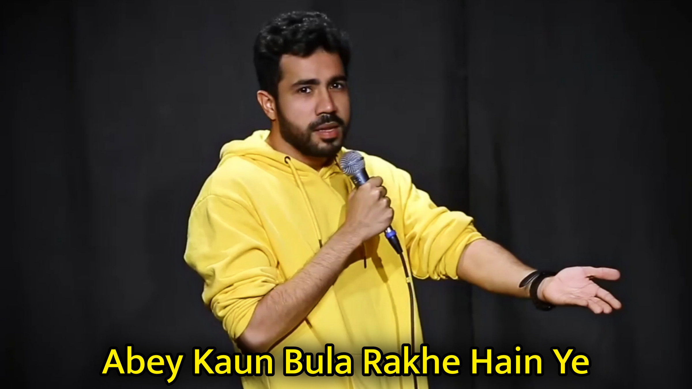 Abey Kaun Bula Rakhe Hain Ye Meme Template