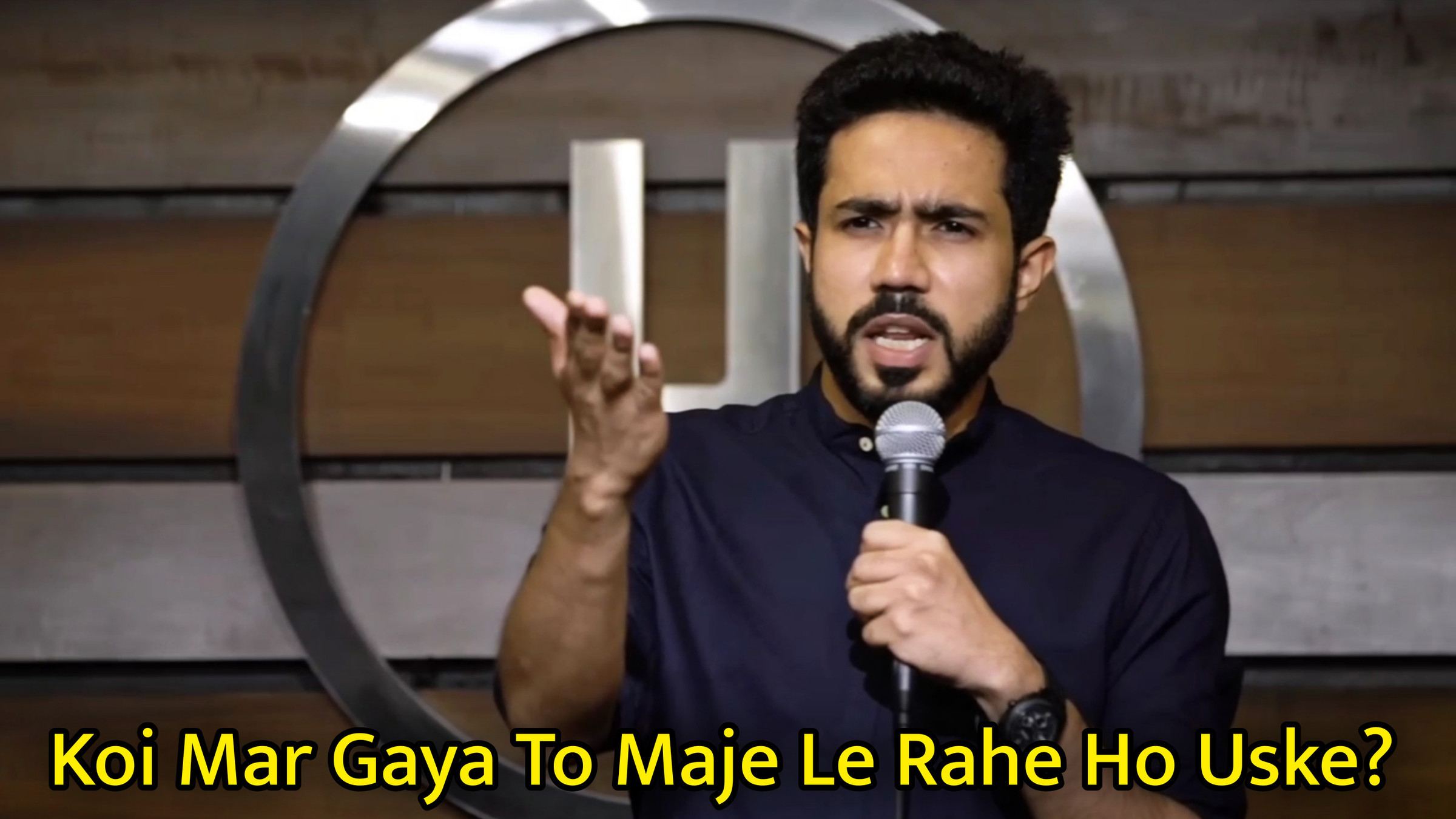 Koi Mar Gaya To Maje Le Rahe Ho Uske Meme Template