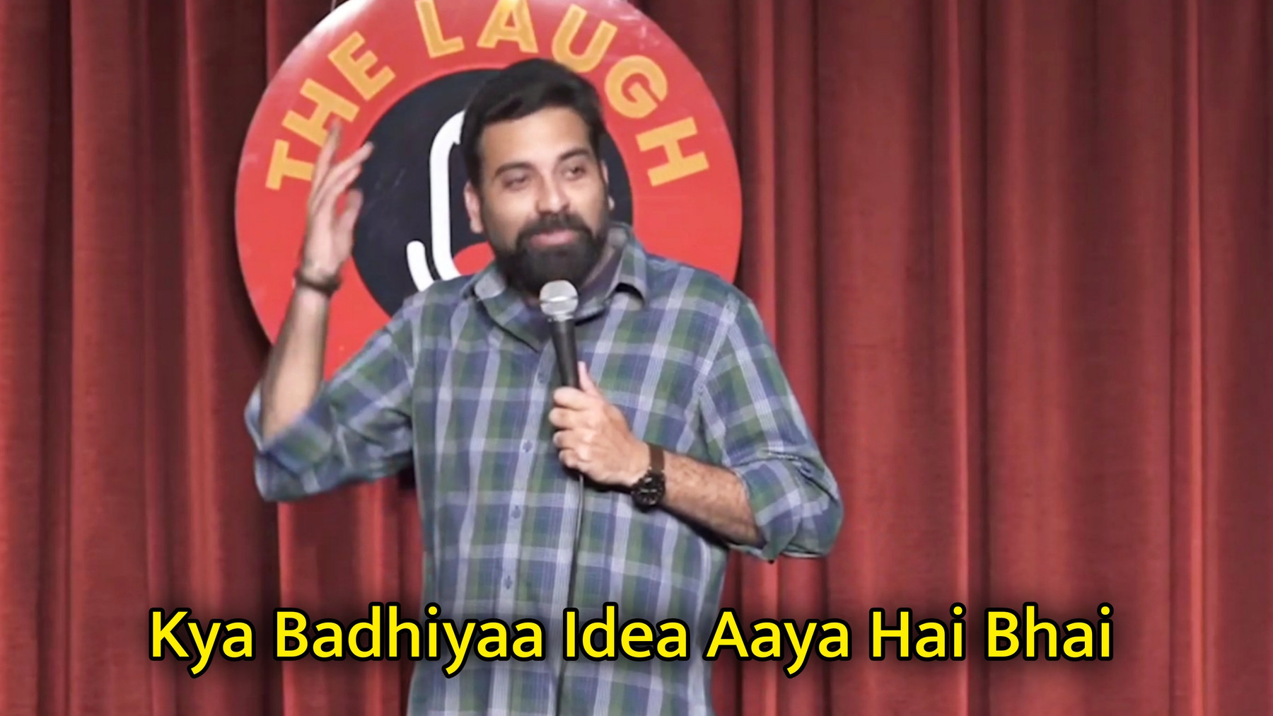 Kya Badhiyaa Idea Aaya Hai Bhai Meme Template