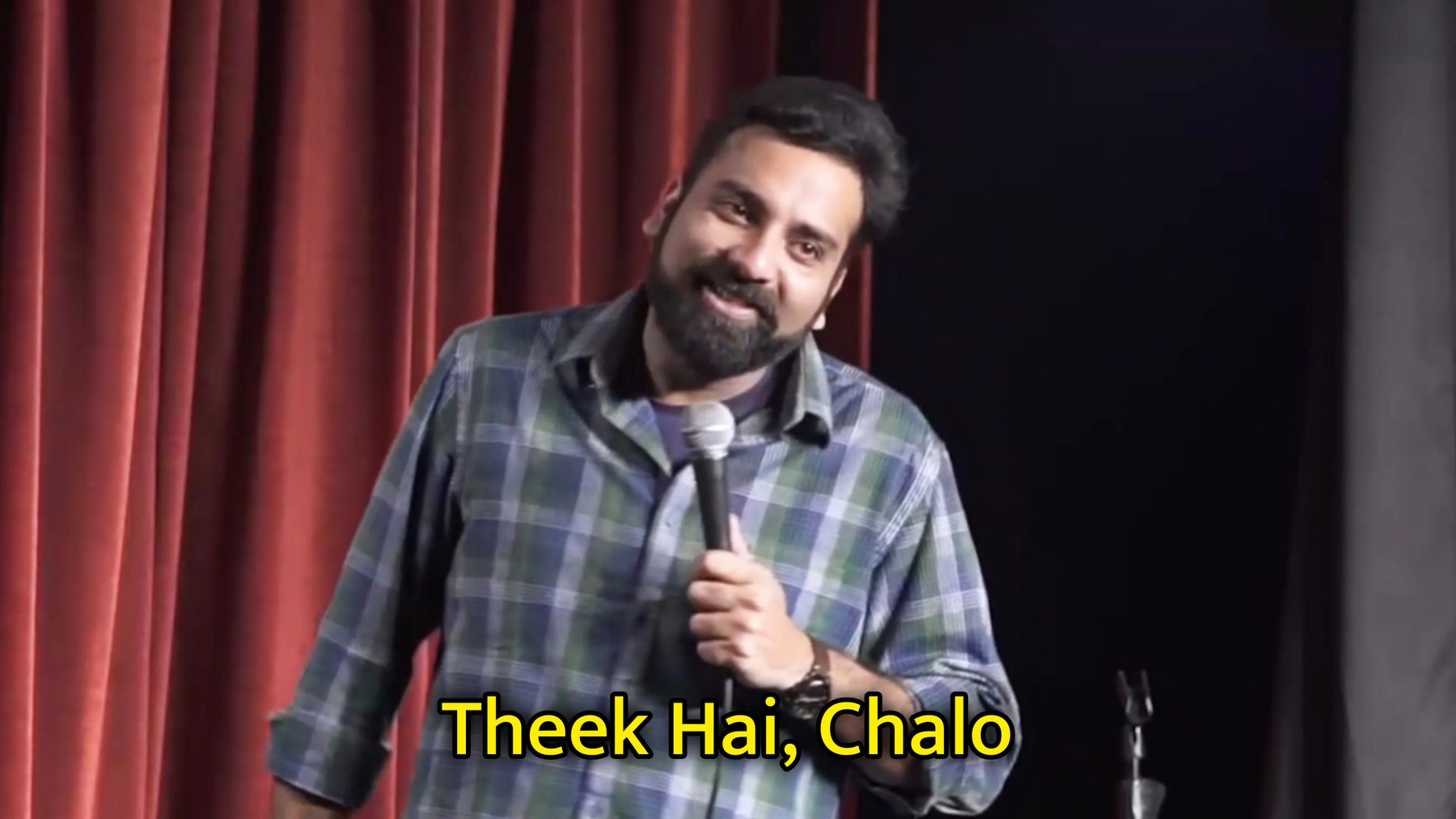 Theek Hai, Chalo Meme Template