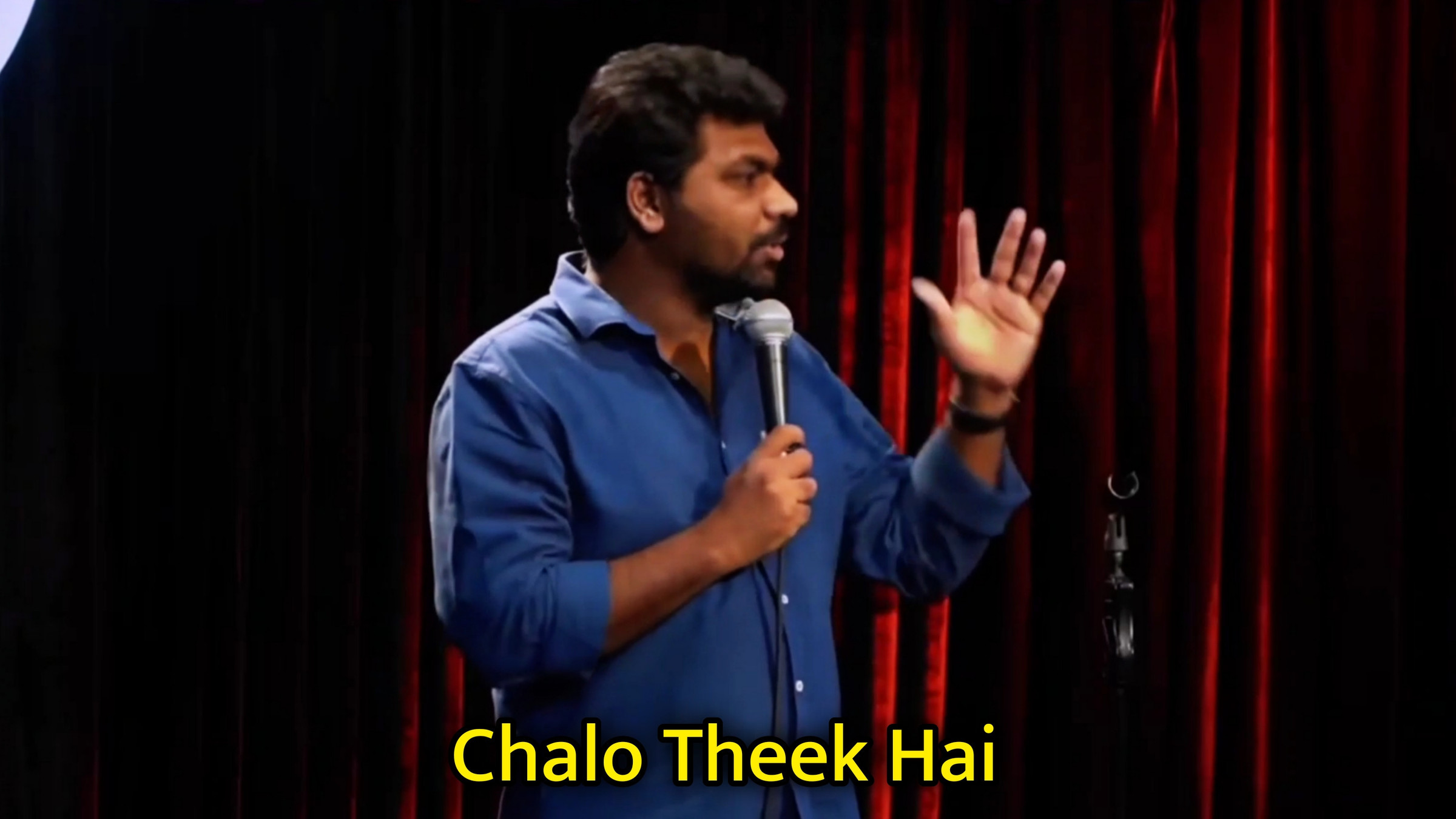 Chalo Theek Hai Zakir Khan Meme Template