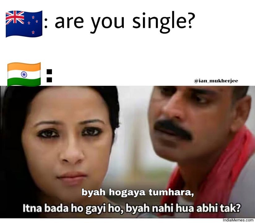 Are you single Byaah ho gaya tumhara meme