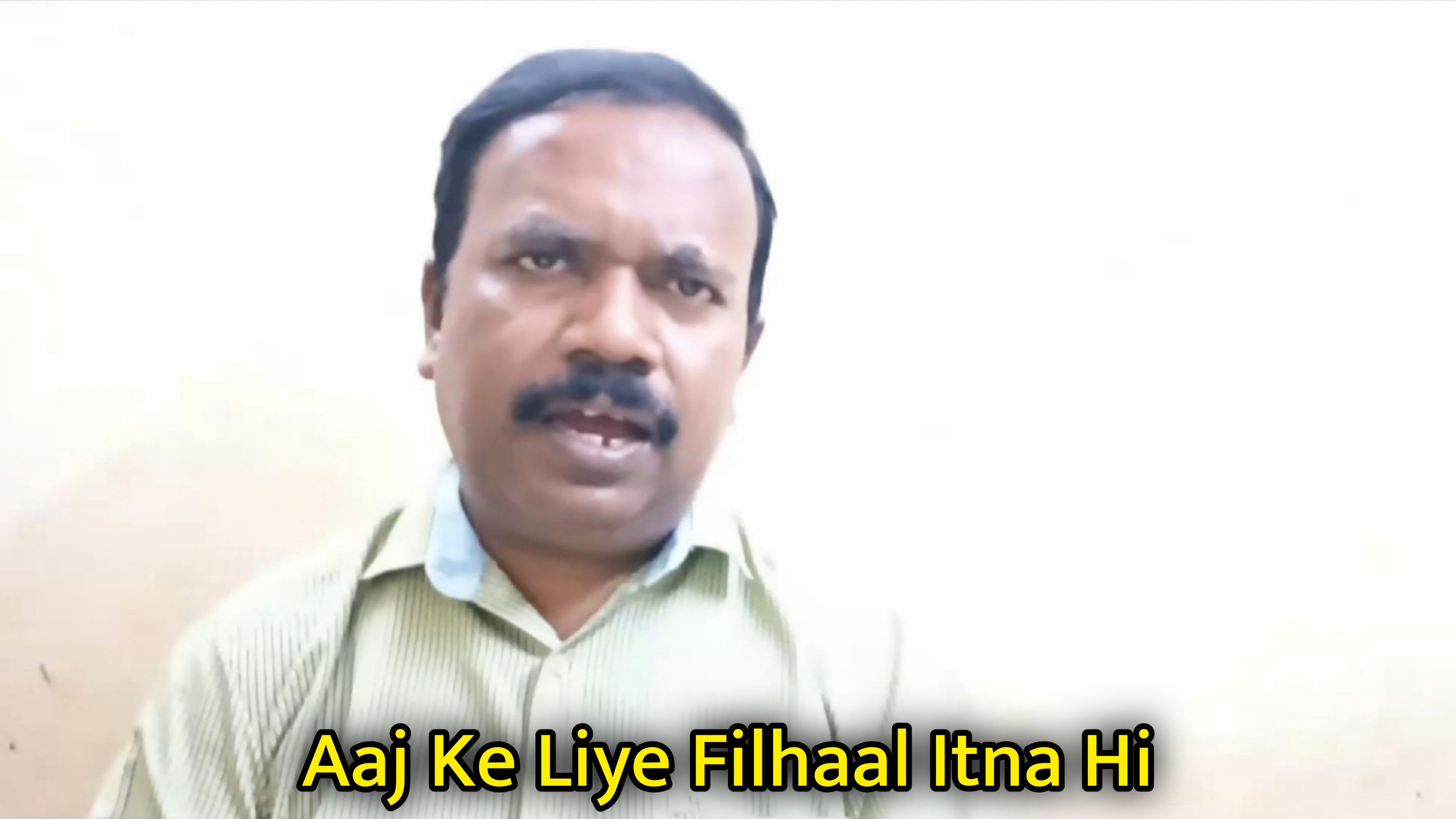Aaj Ke Liye Filhaal Itna Hi Meme Download & Generator