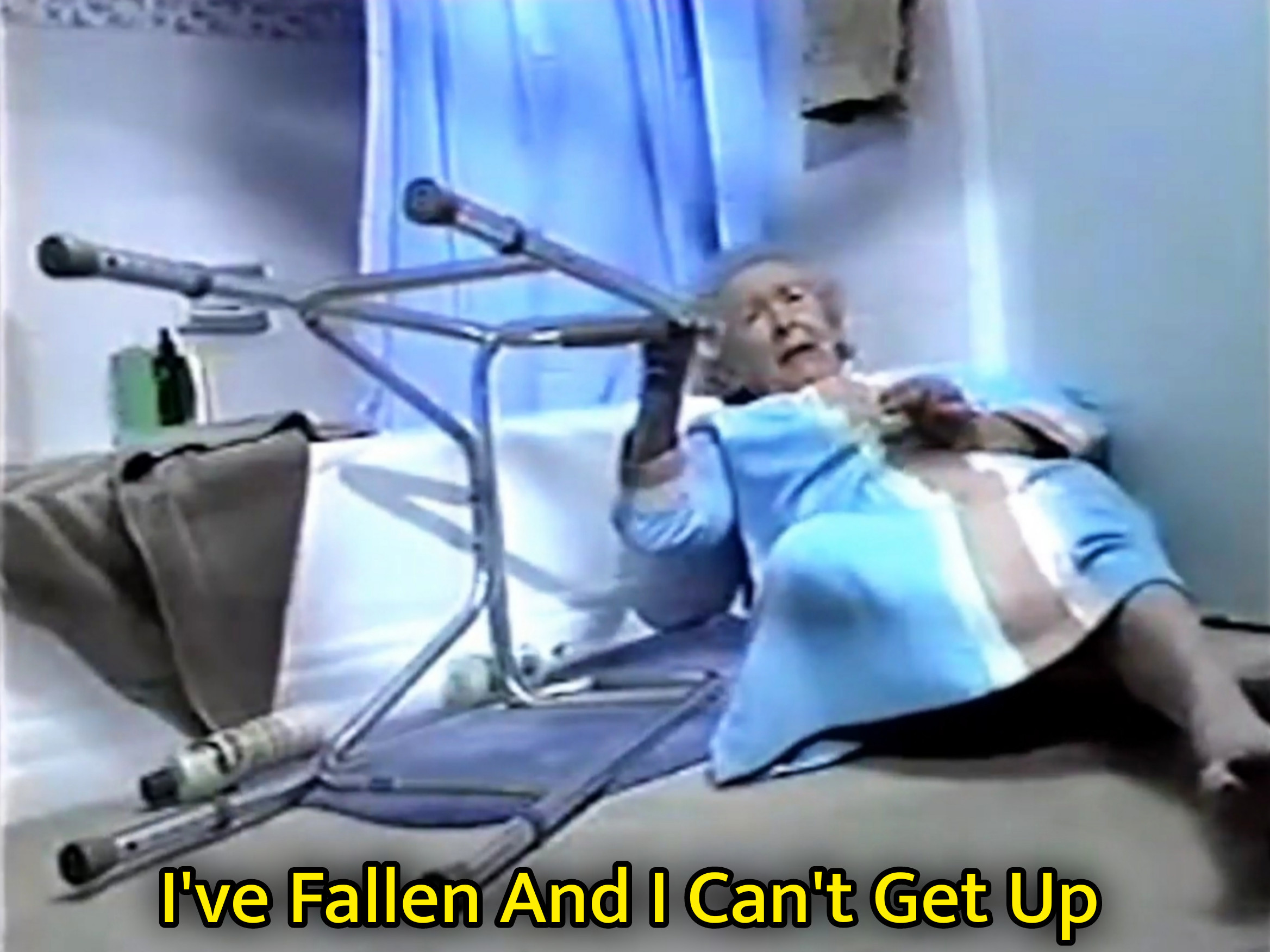 I've Fallen And I Can't Get Up Meme Template