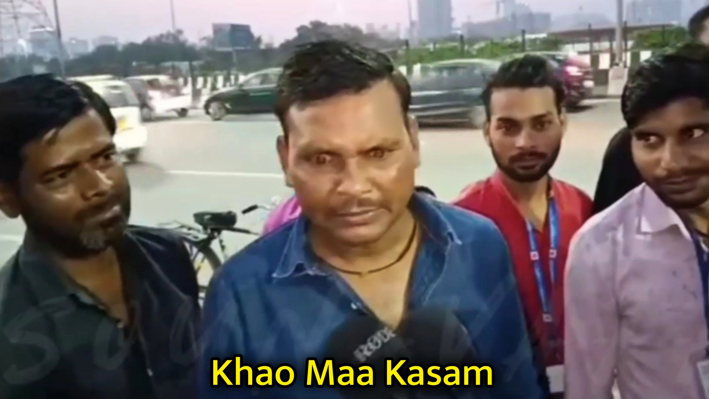 Khao Maa Kasam Meme Template
