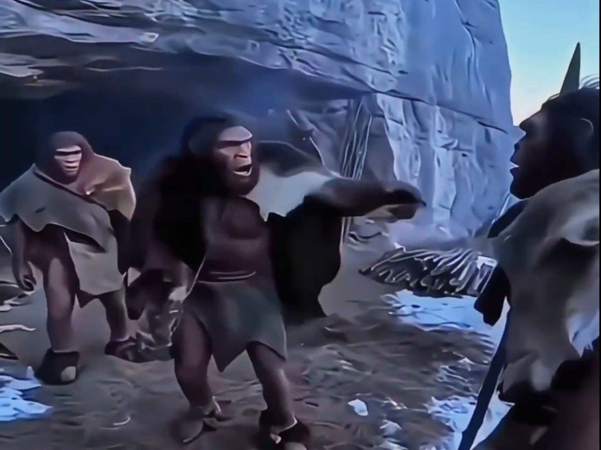 Stone Age Meme Template