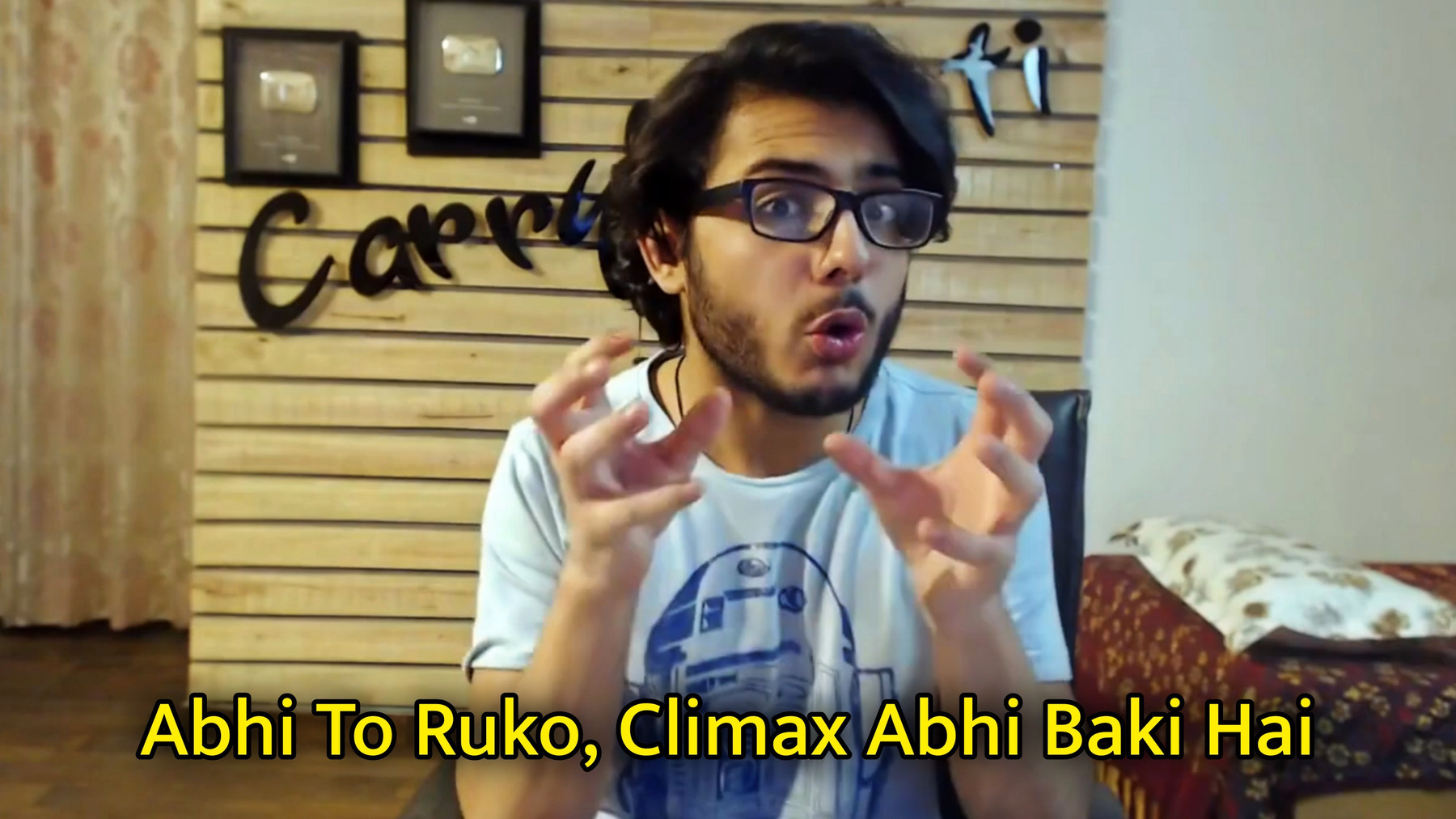 Abhi To Ruko, Climax Abhi Baki Hai  Meme Template