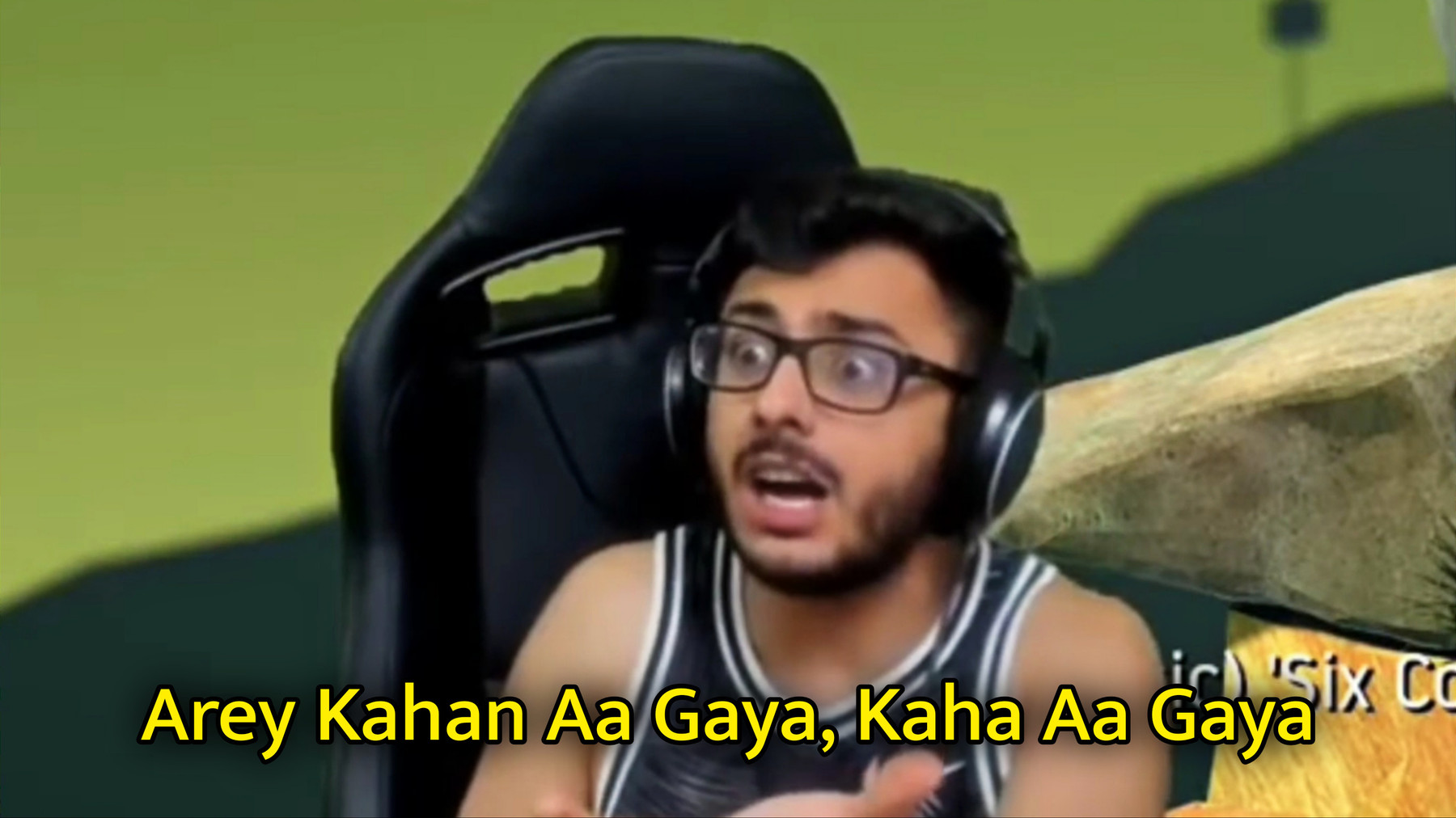 Arey Kahan Aa Gaya, Kaha Aa Gaya Meme Template