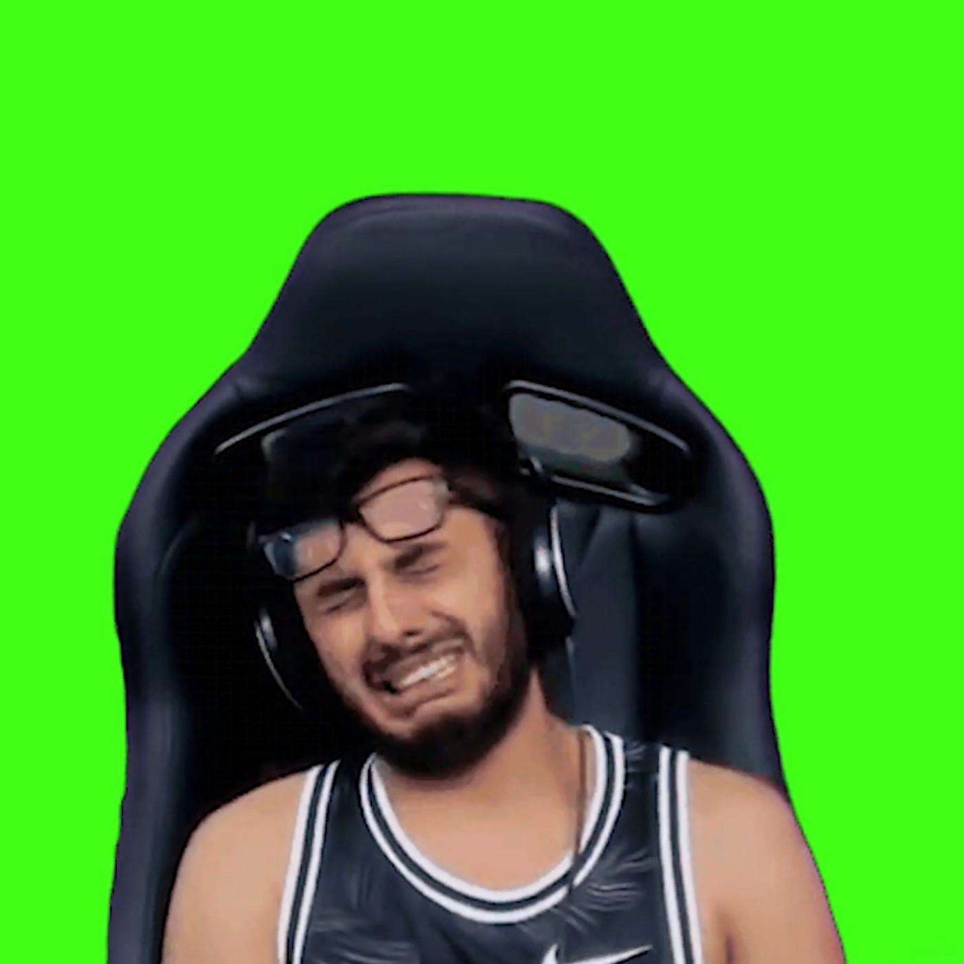 CarryMinati Crying Green Screen Meme Template