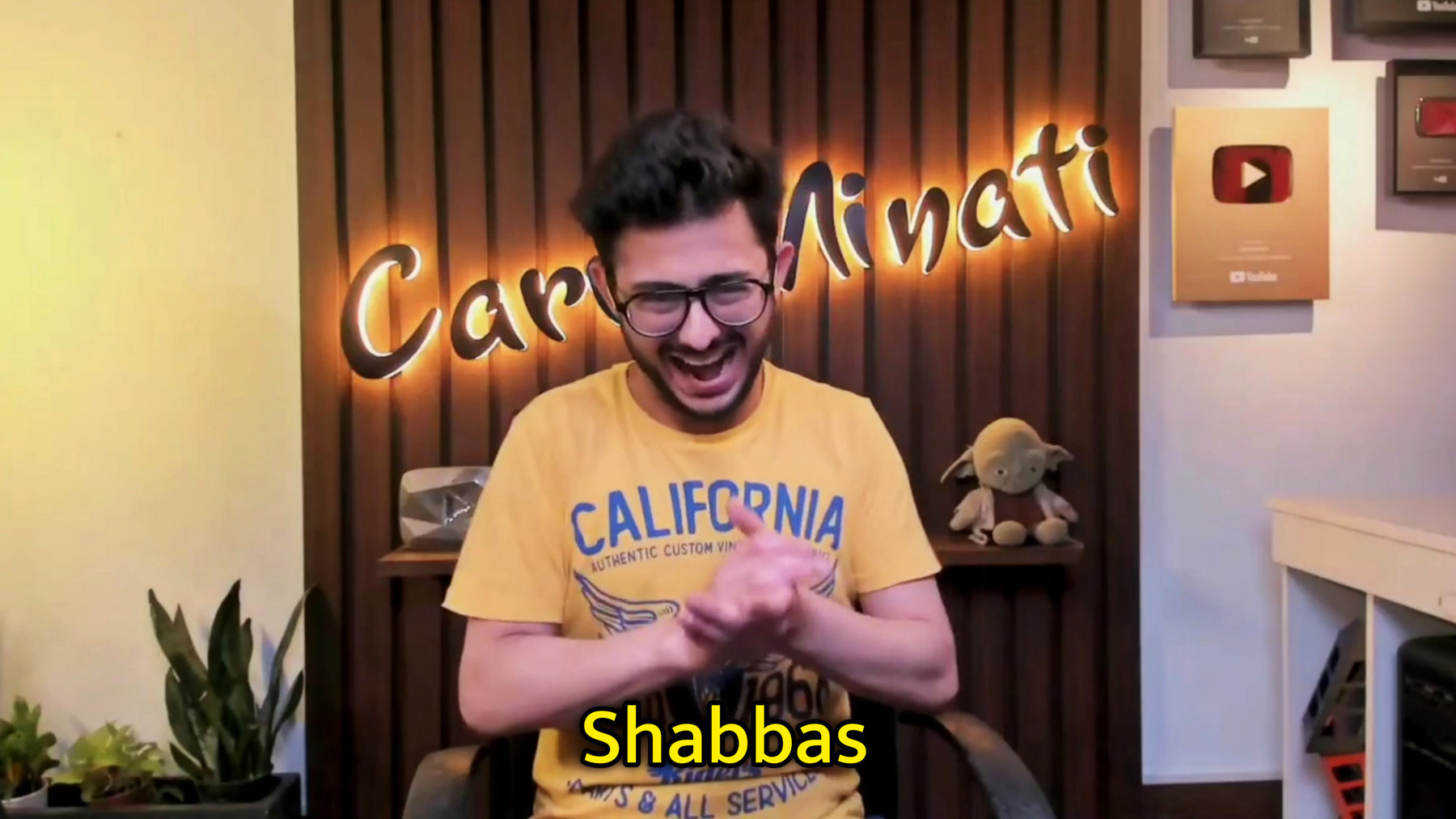 CarryMinati Shabash Meme Template