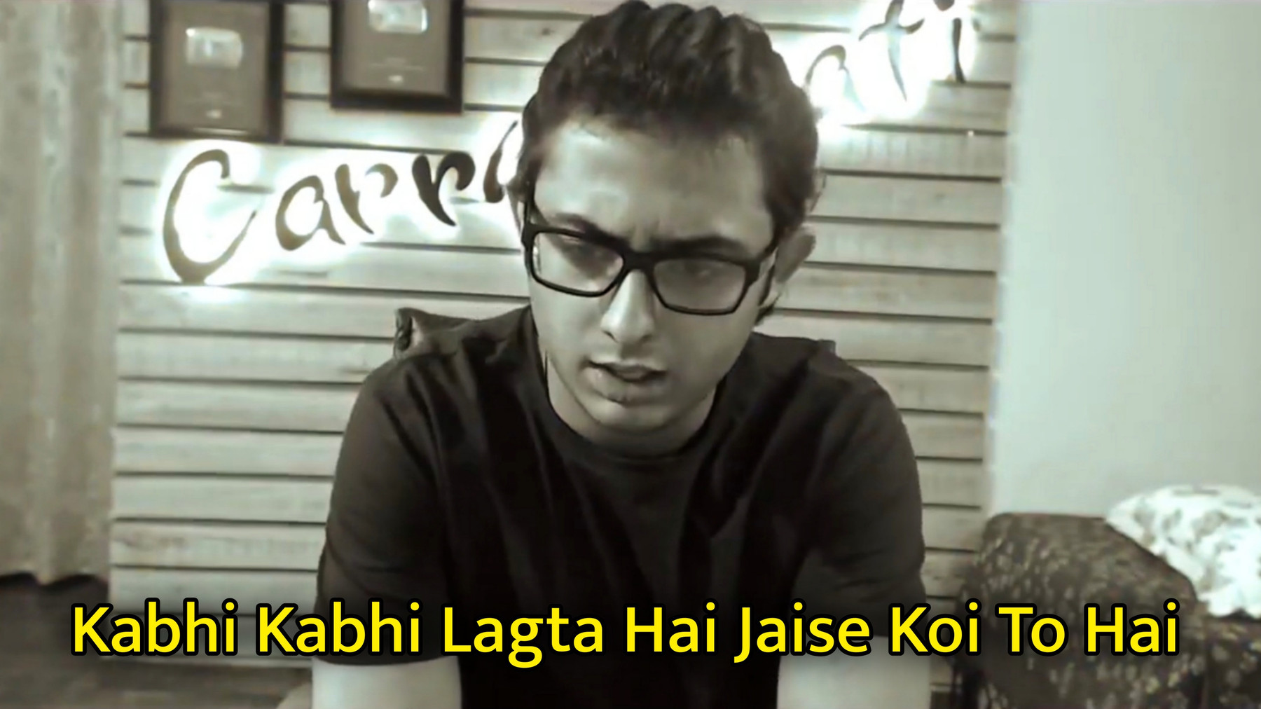 Kabhi Kabhi Lagta Hai Jaise Koi To Hai Meme Template