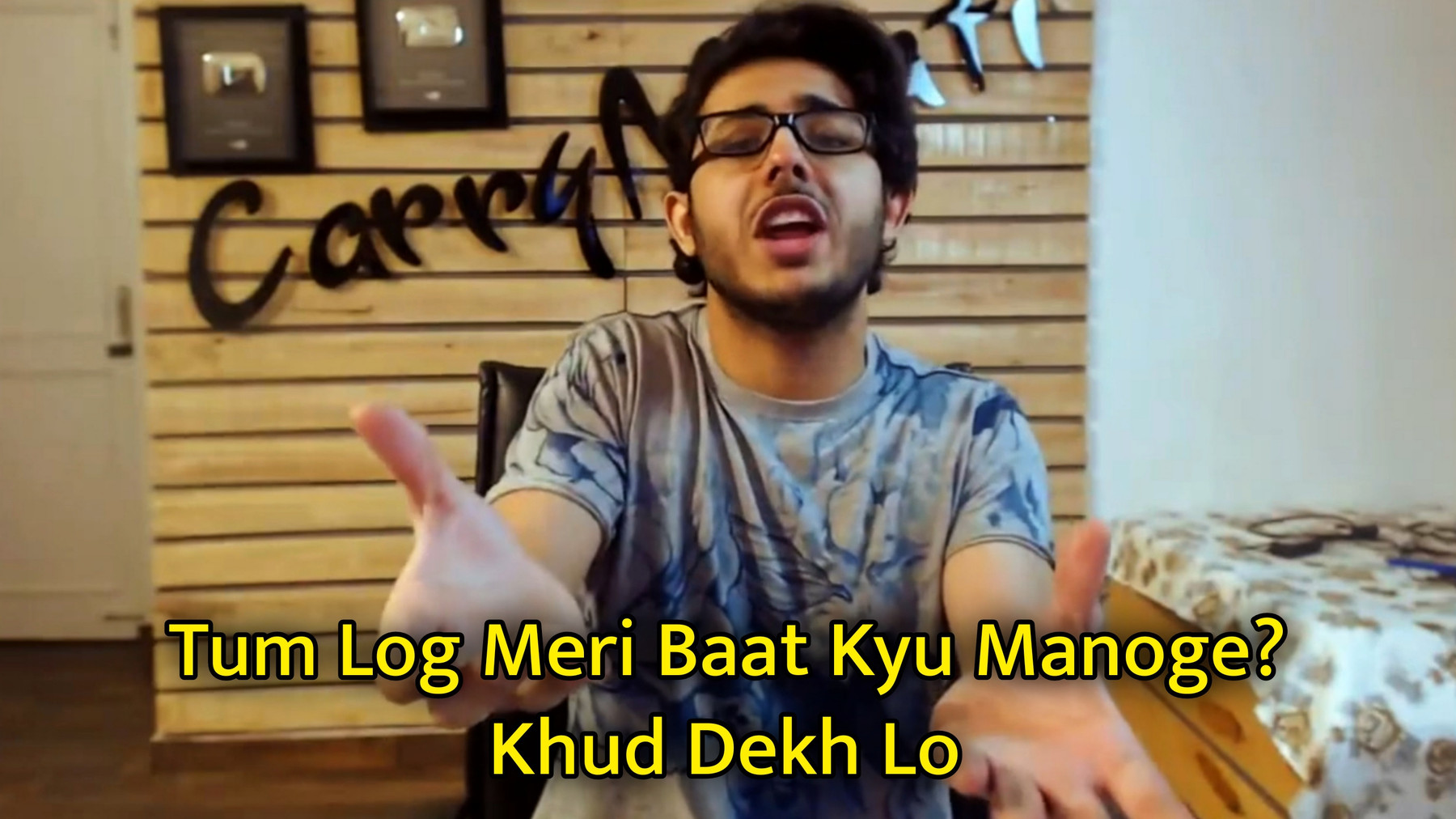 Tum Log Meri Baat Kyu Manoge Meme Template