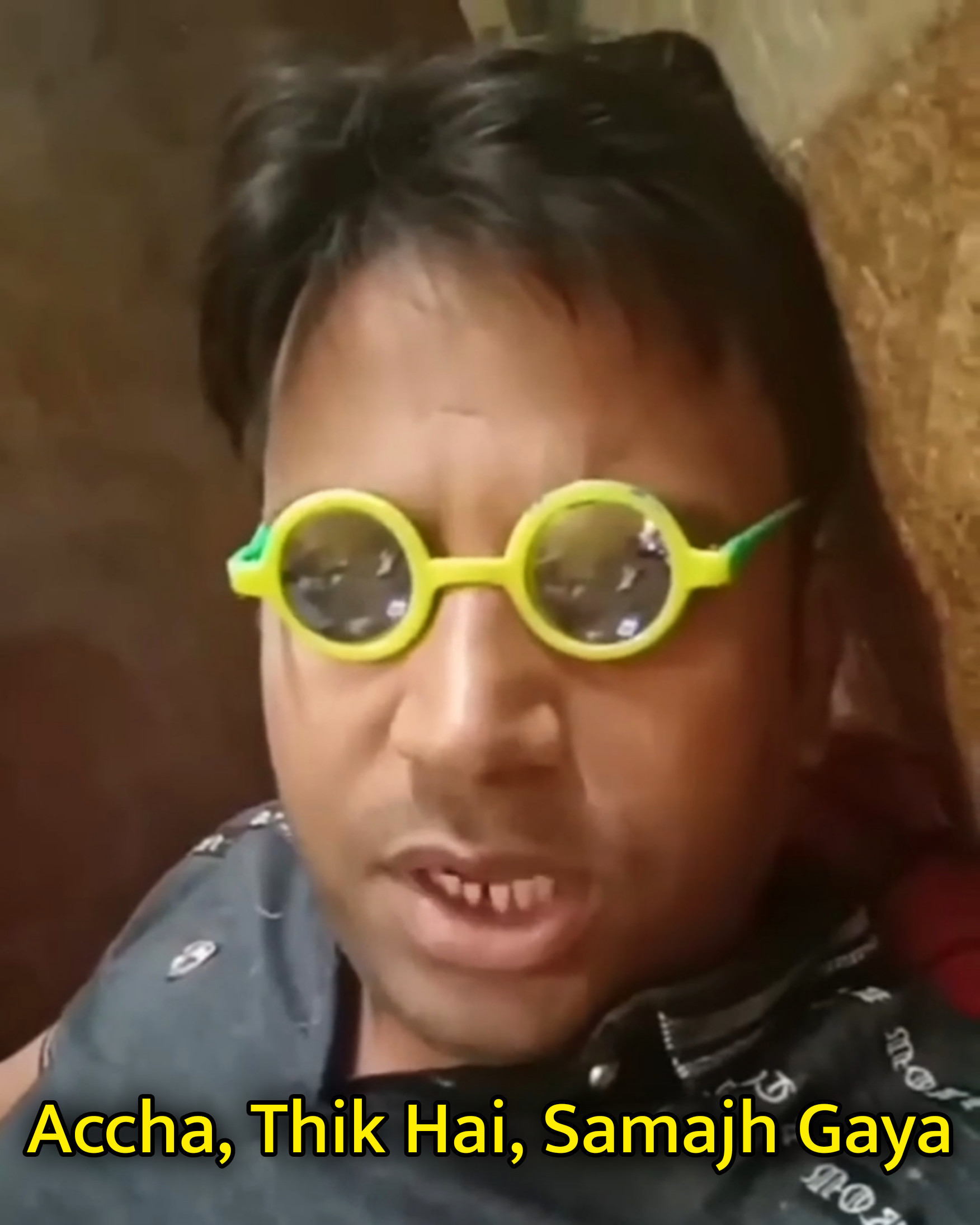 Accha, Thik Hai, Samajh Gaya Puneet Superstar Meme Template