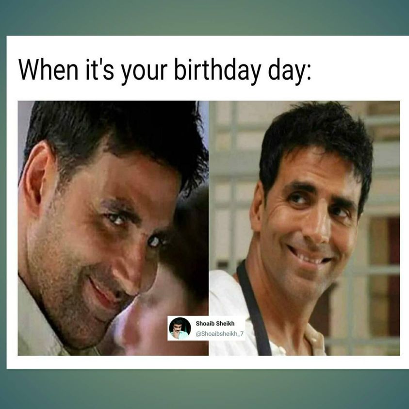 Akshay Kumar Birthday Memes in Hindi - IndiaMemes.com