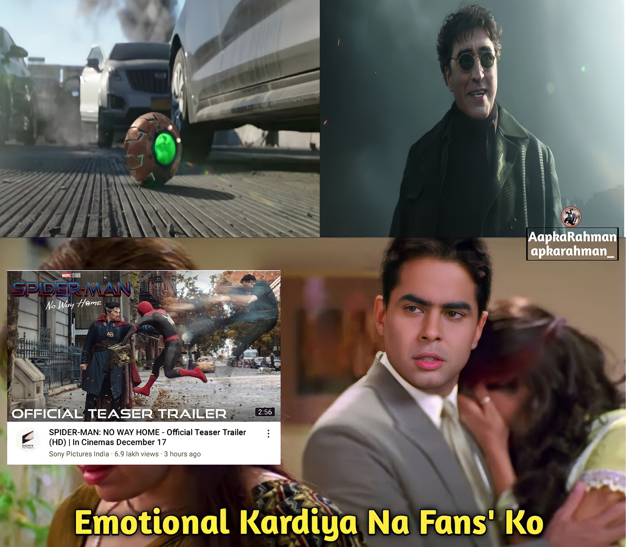 Spider Man No Way Home Memes in Hindi 